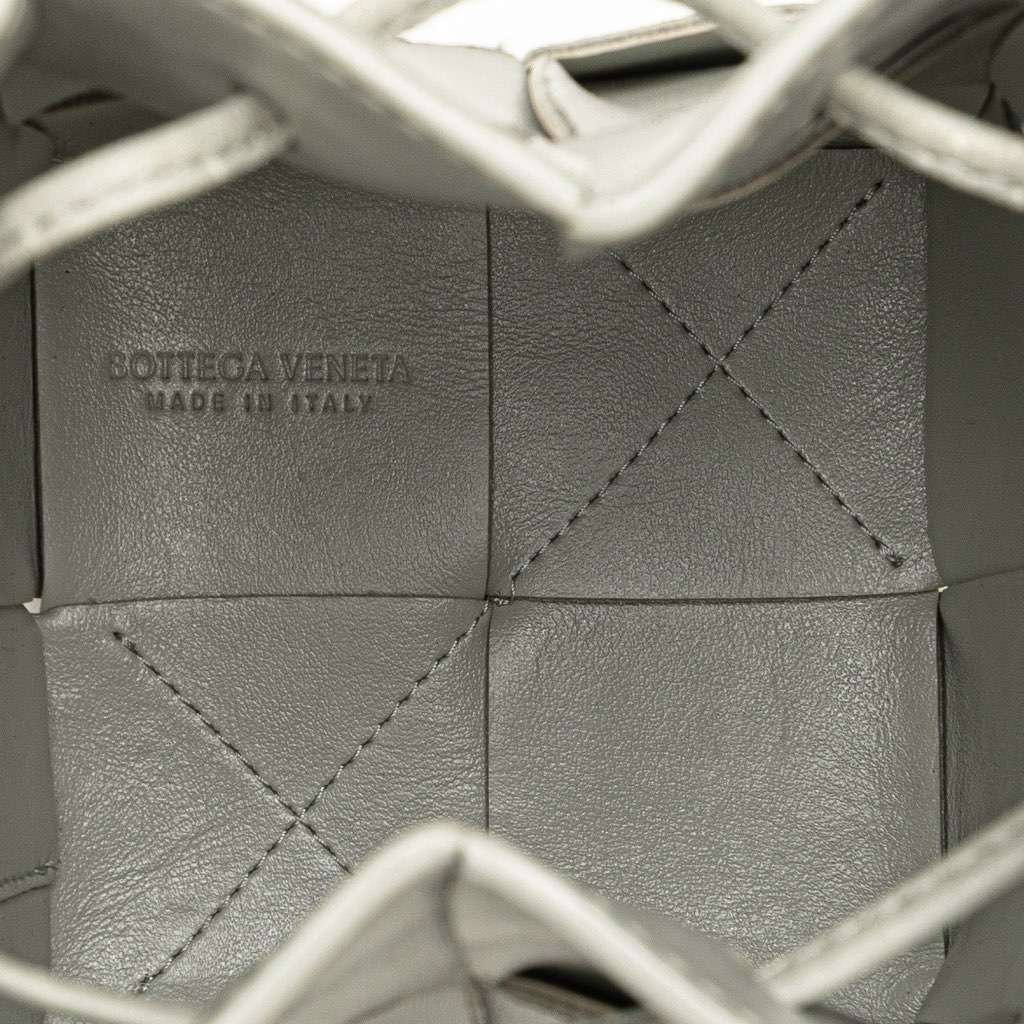 Bottega Veneta Mini Nappa Intrecciato Cassette Bucket - 4