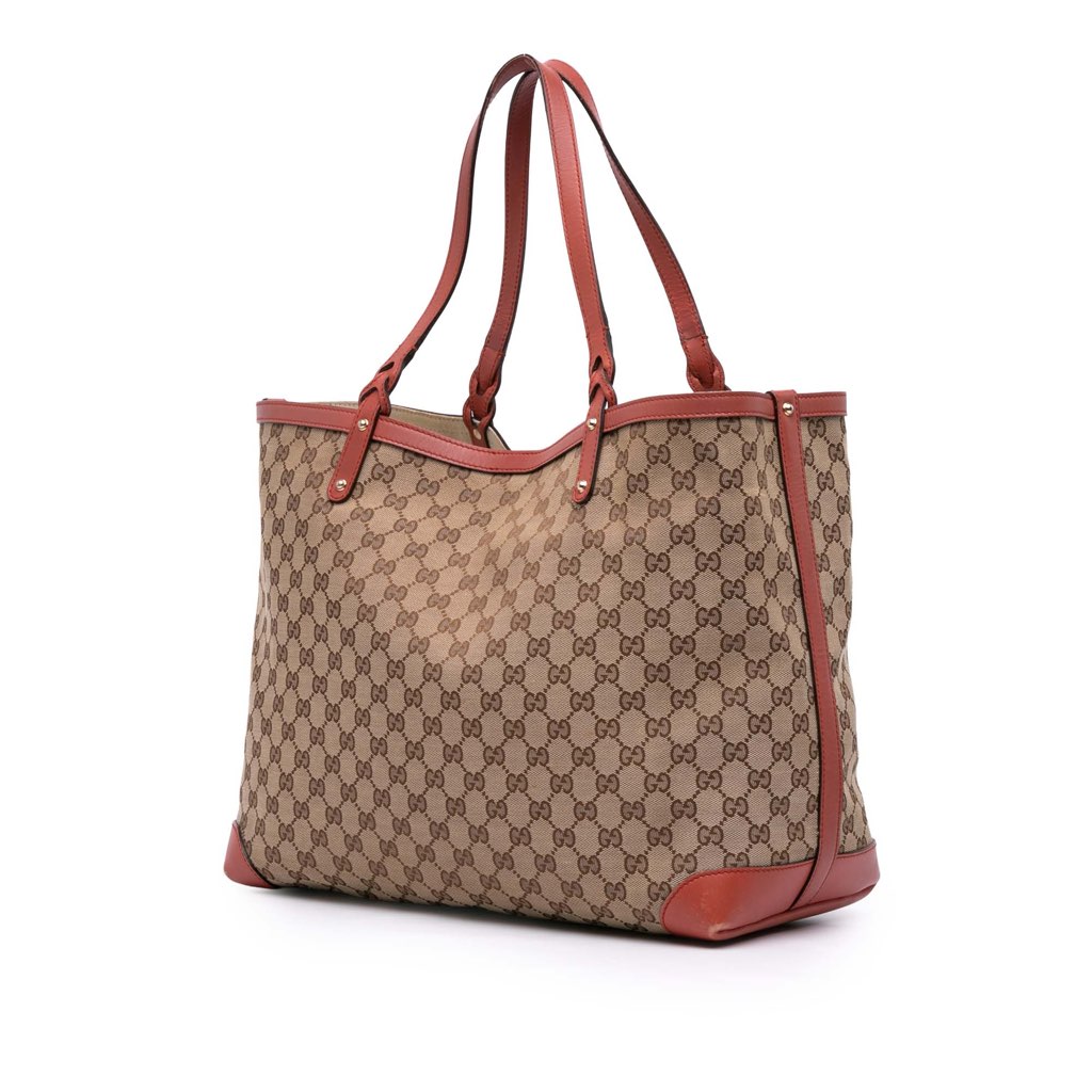 Gucci Large GG Canvas Craft Tote - 2