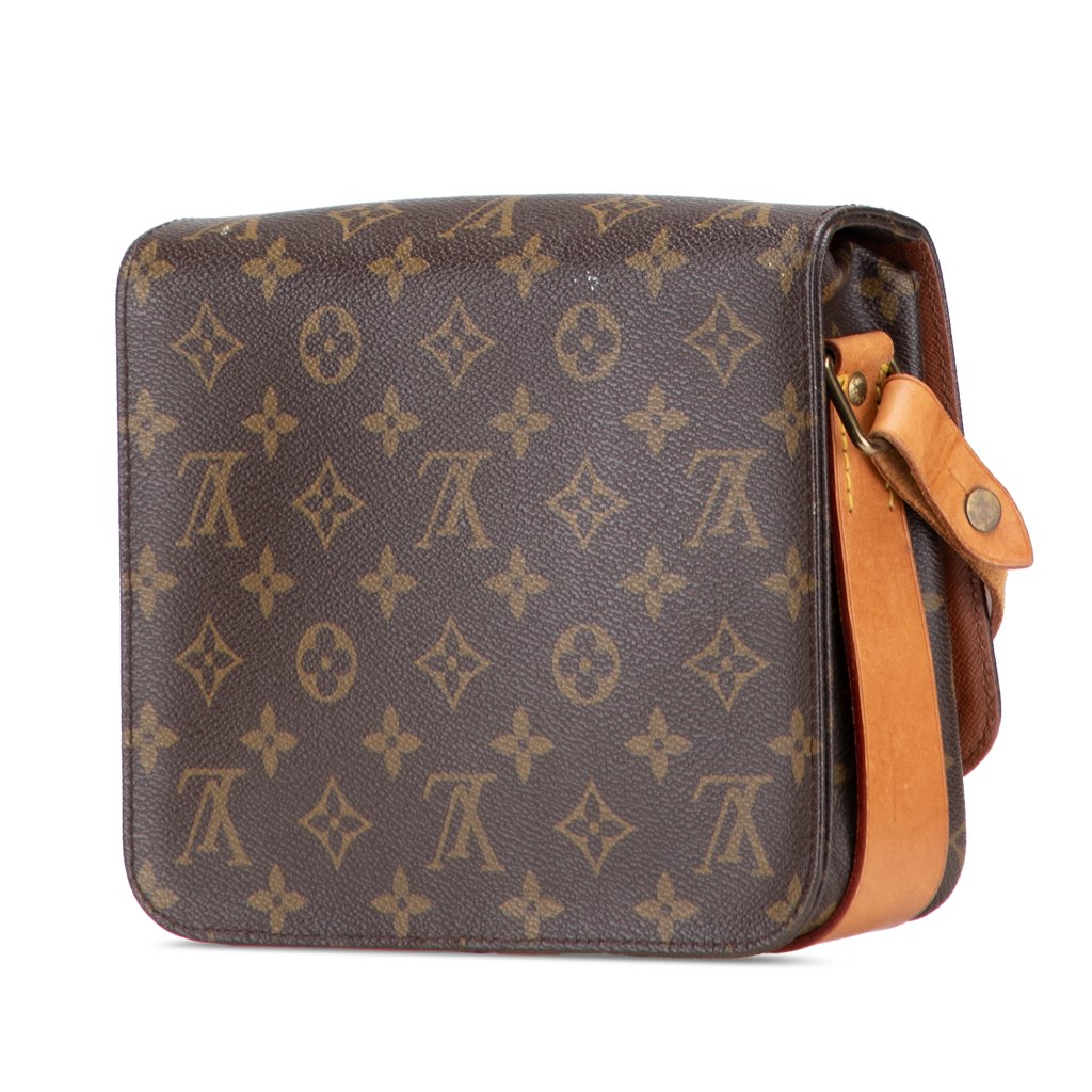 Louis Vuitton Monogram Cartouchiere MM - Back view