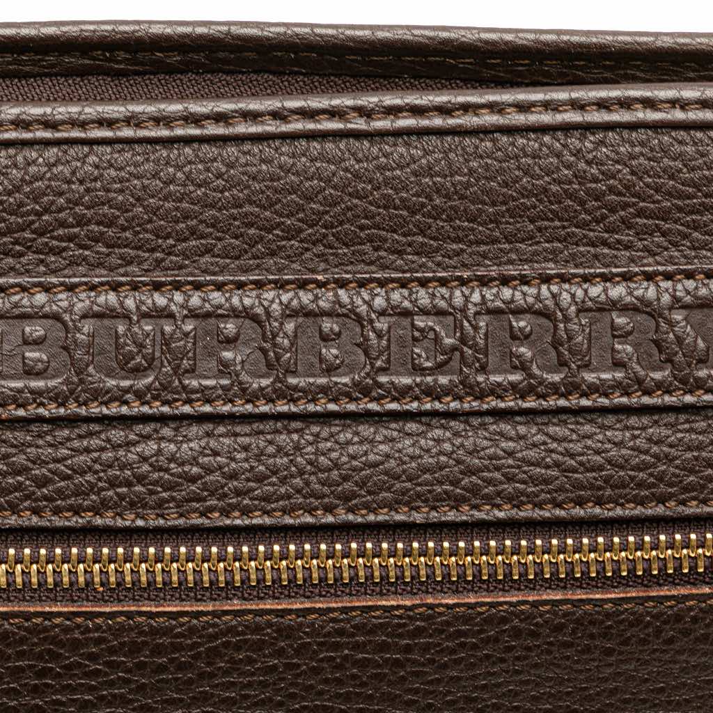 Burberry Leather Shoulder Bag - Image 10