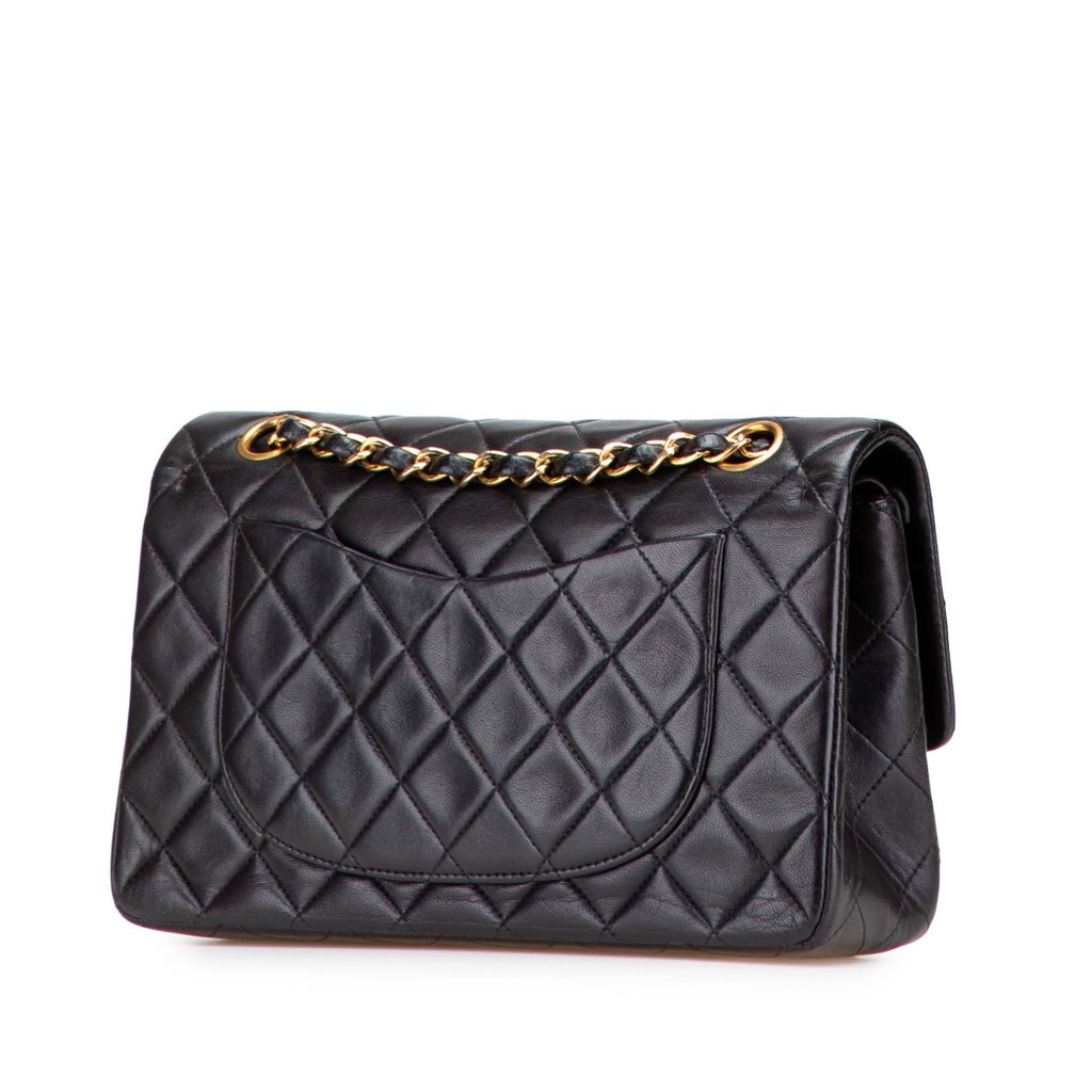 Chanel Small Classic Lambskin Double Flap - 2