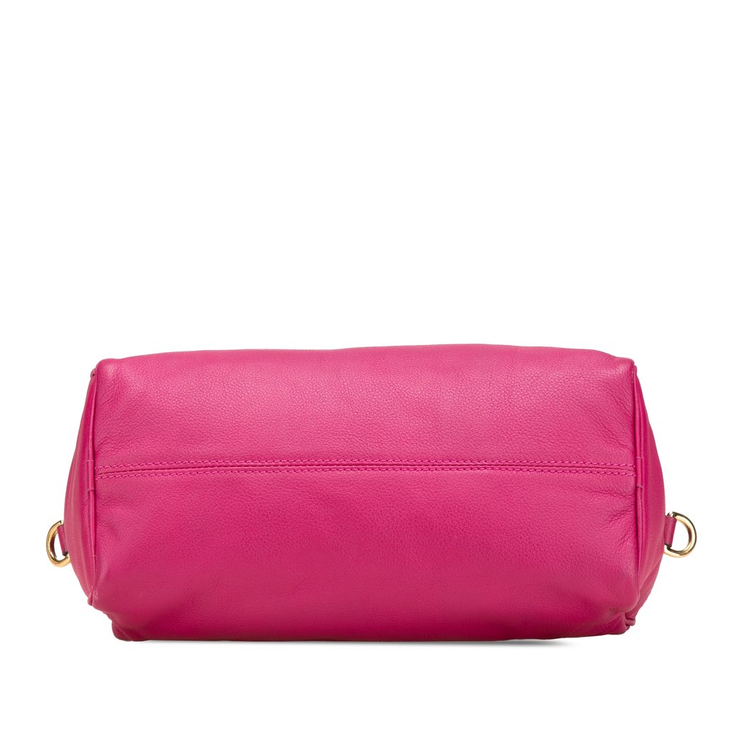 Loewe Anagram Leather Satchel - Image 6