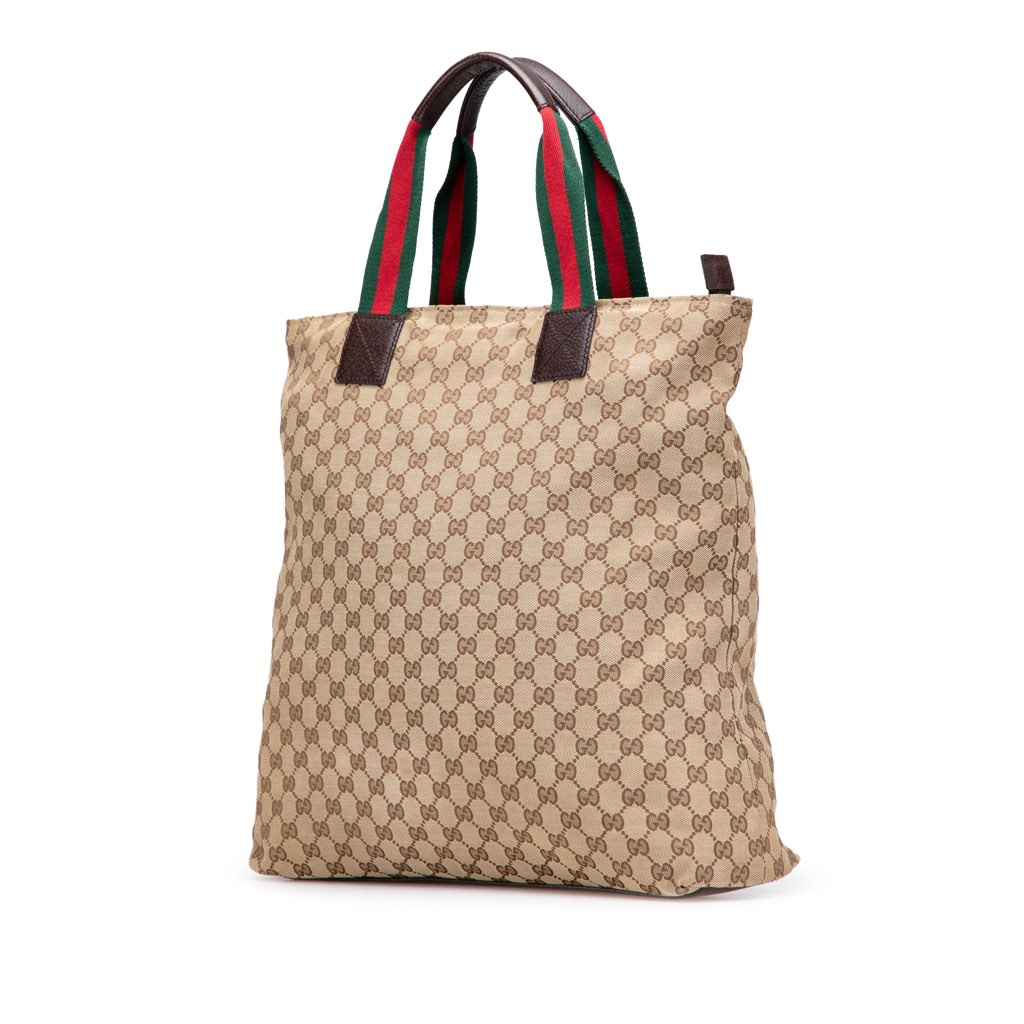Gucci GG Canvas Web Tote - 2