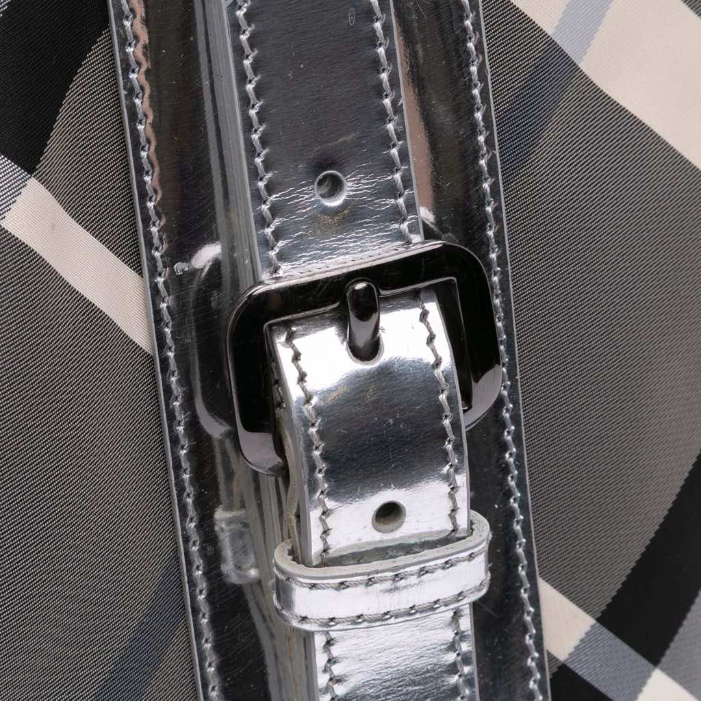 Burberry Medium Beat Check Nylon Victoria Tote - Image 10