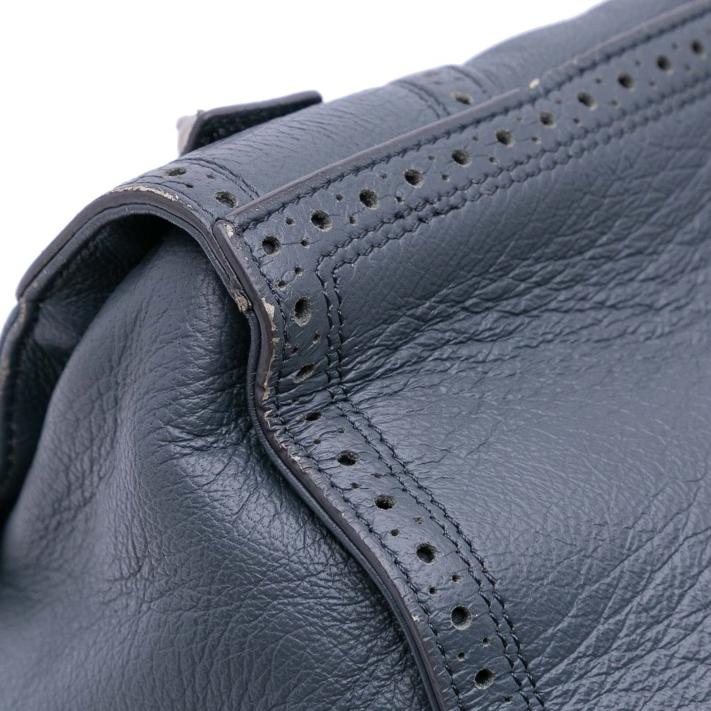 Balenciaga Lambskin Motocross Classic Riva Velo Satchel - Image 14