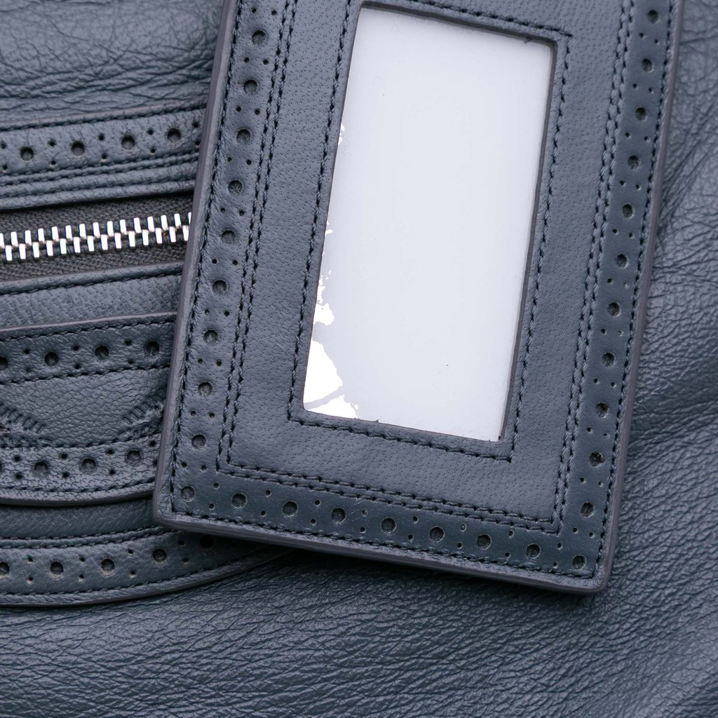 Balenciaga Lambskin Motocross Classic Riva Velo Satchel - Image 10