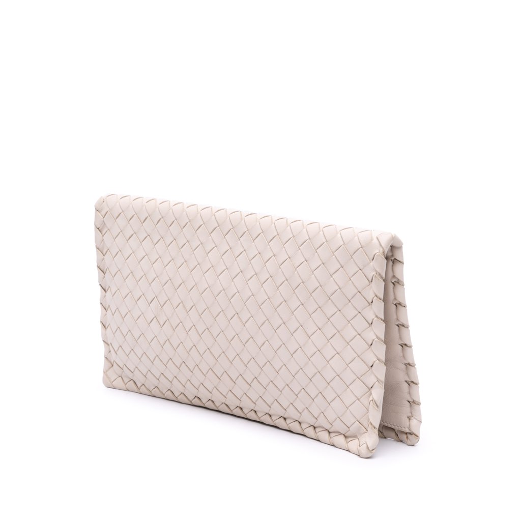 Bottega Veneta Nappa Intrecciato Turn Lock Clutch - 2