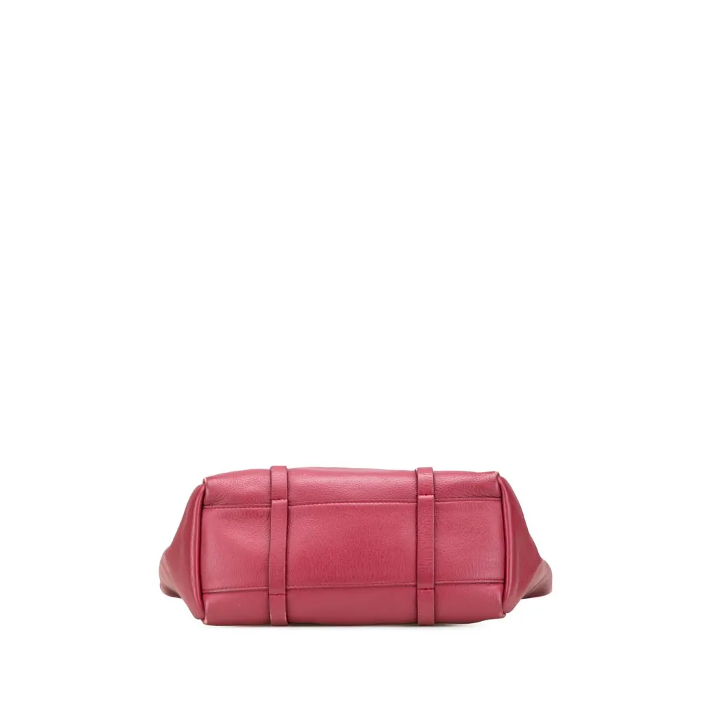 Balenciaga XS Leather Everyday Tote Red Leather Good - Inside View