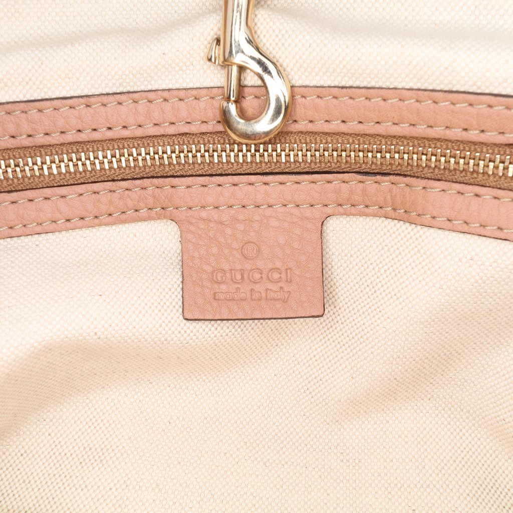 Gucci Large Leather Bella Tote - 5