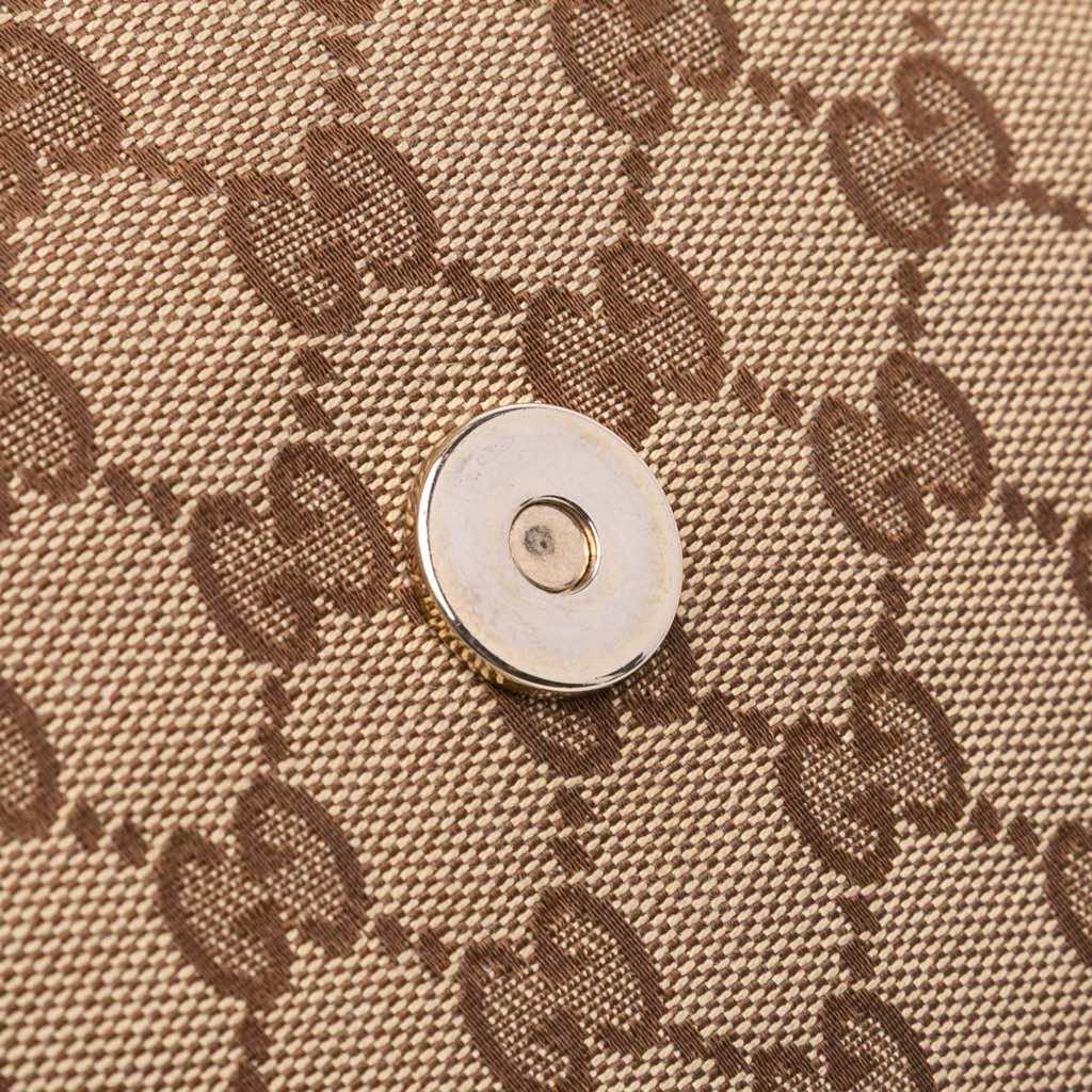 Gucci GG Canvas Bella Flap Satchel - Detail 2