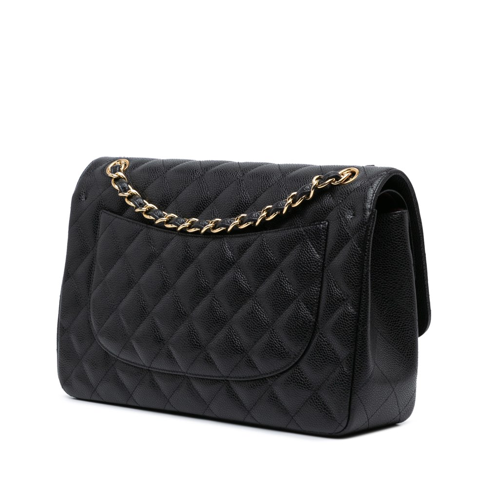 Chanel Jumbo Classic Caviar Double Flap - 2