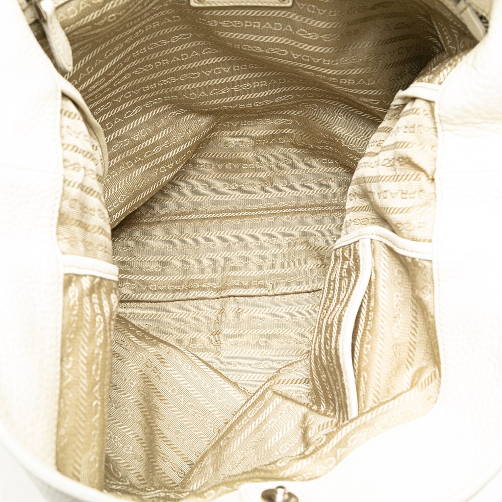 Prada Vitello Daino Open Convertible Tote - 4