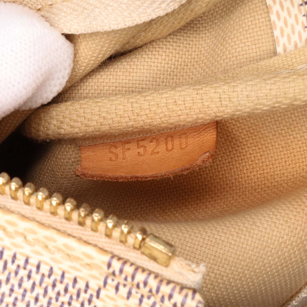 Louis Vuitton Damier Azur Mini Pochette Accessoires - Side view