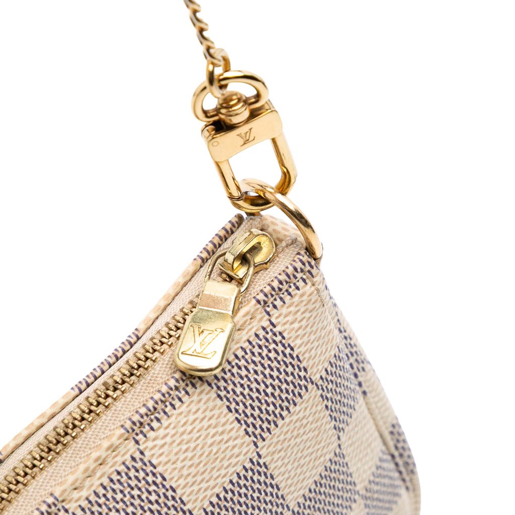 Louis Vuitton Damier Azur Mini Pochette Accessoires - Detail 1