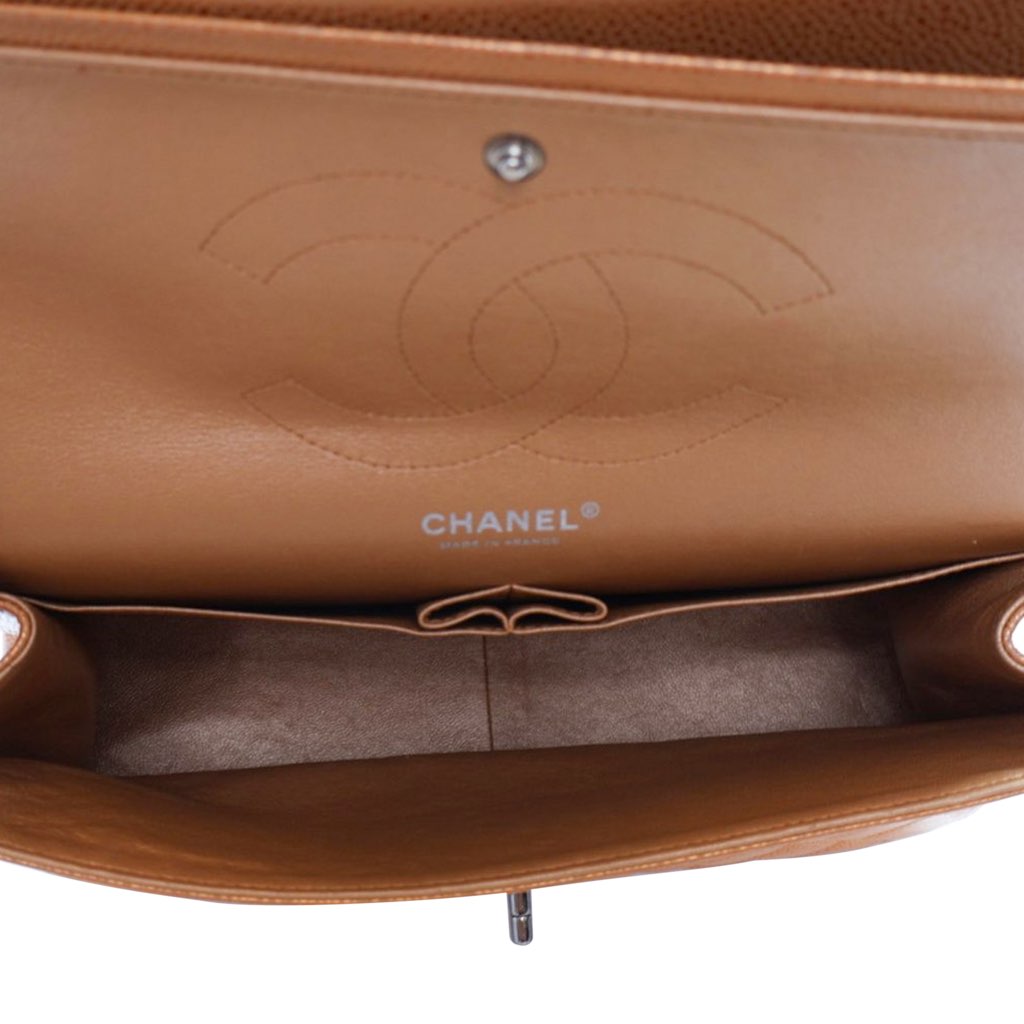 Chanel Jumbo Classic Iridescent Caviar Double Flap - 4