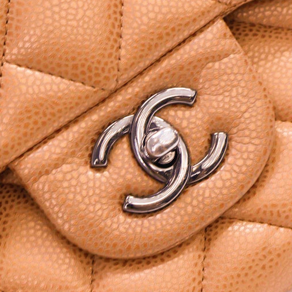 Chanel Jumbo Classic Iridescent Caviar Double Flap - 5