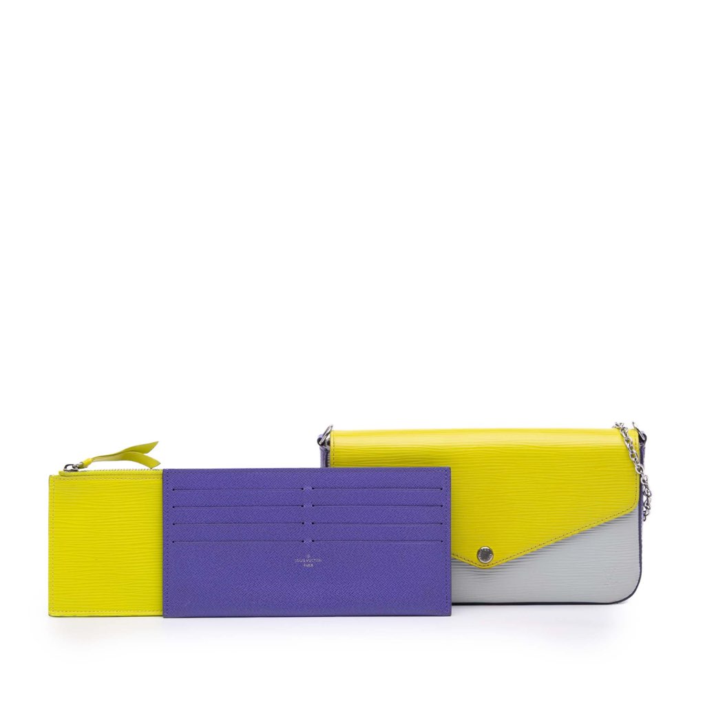 Louis Vuitton Epi Tricolor Pochette Felicie - Image 14