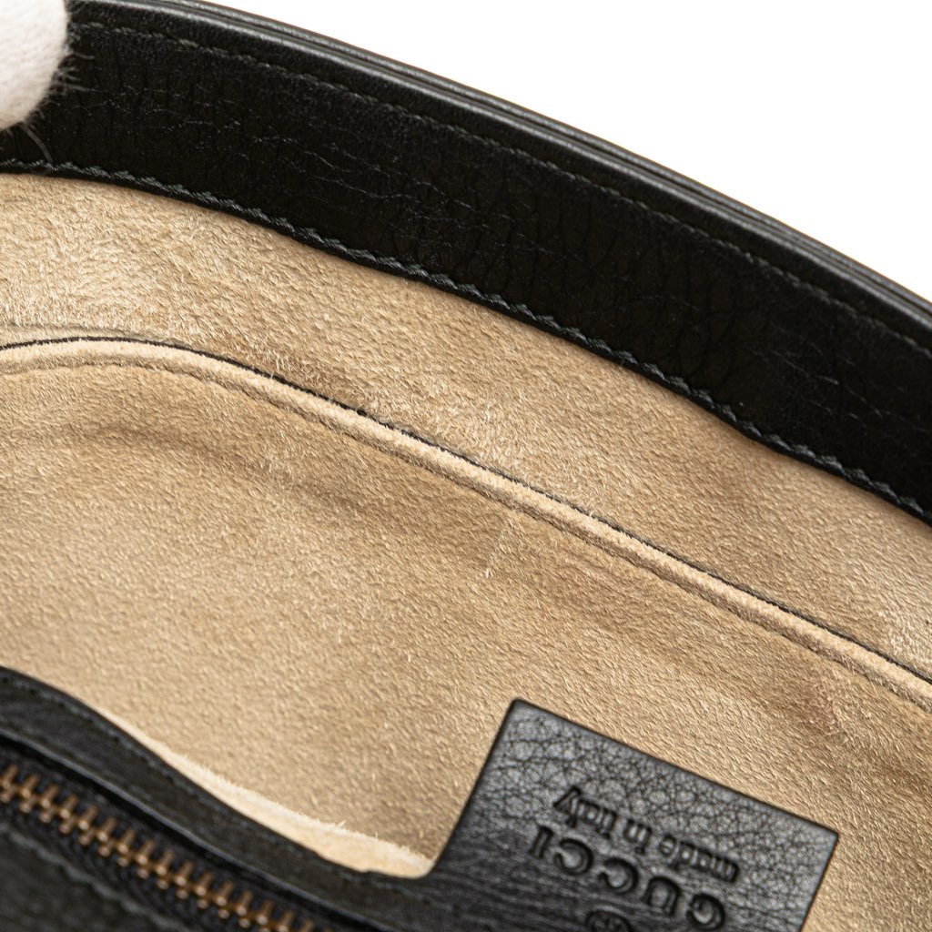 Gucci Medium Leather 1973 Chain Shoulder Bag - Detail 2