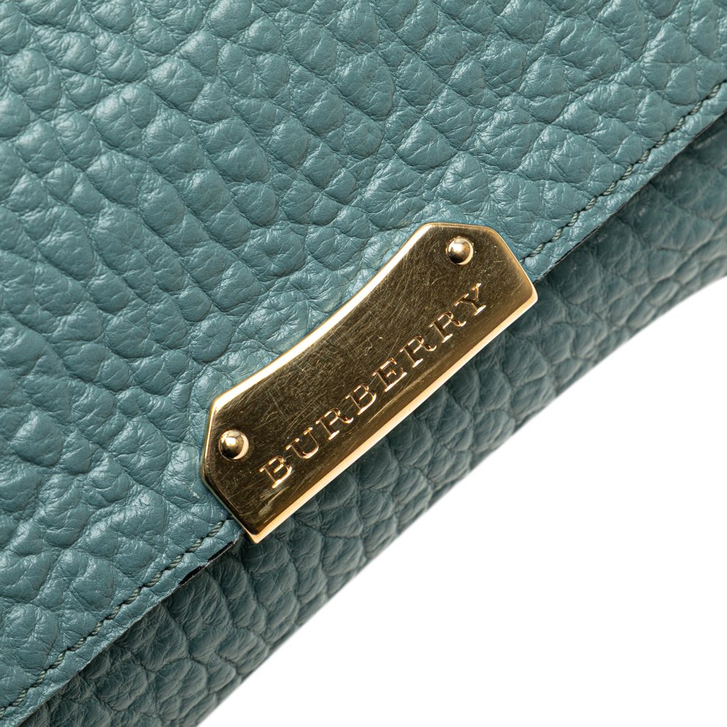 Burberry Medium Grained Calfskin Mildenhall Crossbody - Image 11