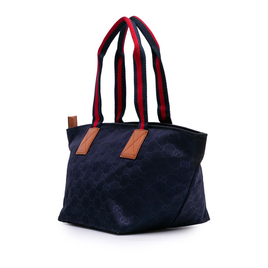 Gucci GG Nylon Web Tote - Back view