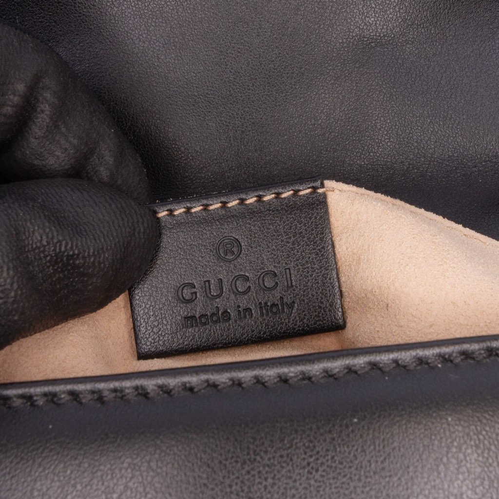 Gucci Mini GG Marmont Matelasse Leather Flap Crossbody - 5