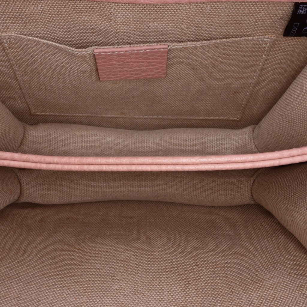 Gucci Small Dollar Calfskin Interlocking G Crossbody - 4