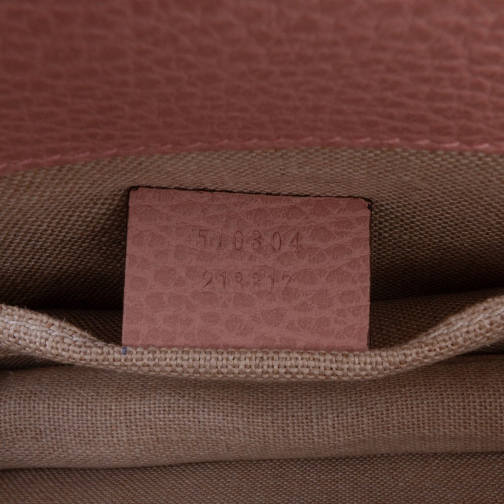 Gucci Small Dollar Calfskin Interlocking G Crossbody - Detail 1