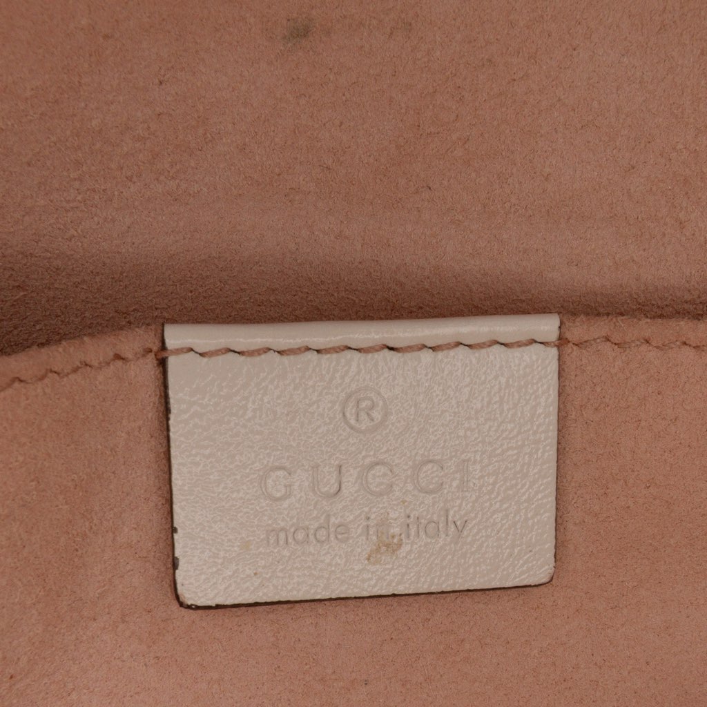 Gucci Small Leather Rajah Web Chain Satchel - 5