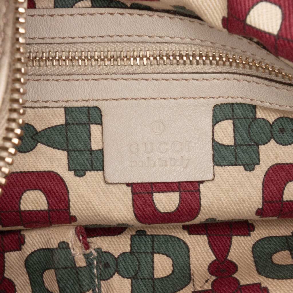 Gucci Guccissima Hysteria Crest Hobo - Side view