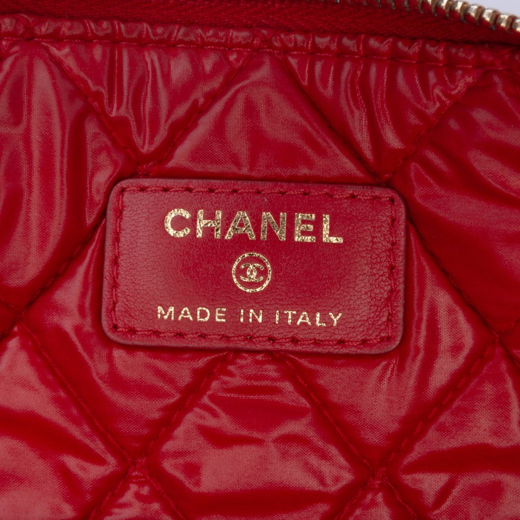 Chanel Medium Quilted Lambskin Casino Charms O Case Clutch - 5