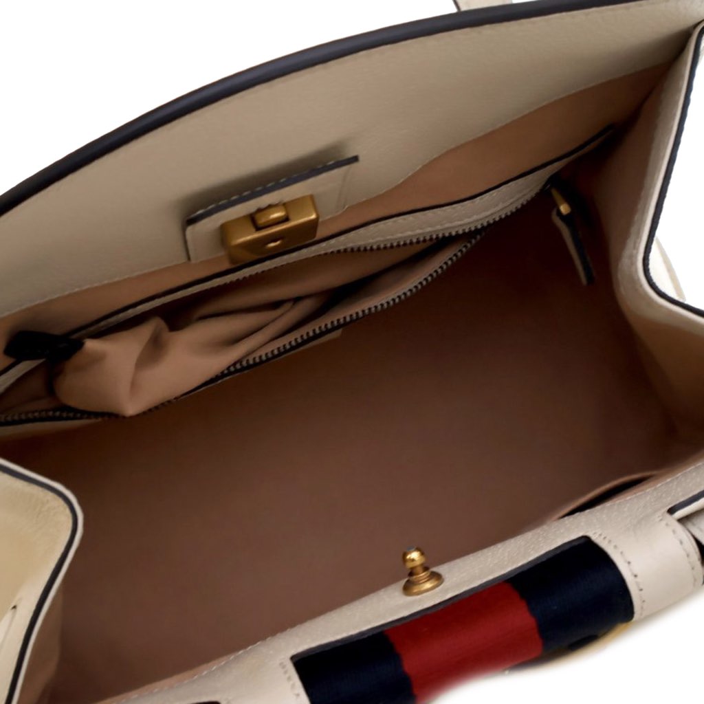 Gucci Medium Web Linea Butterfly Totem Satchel - 4