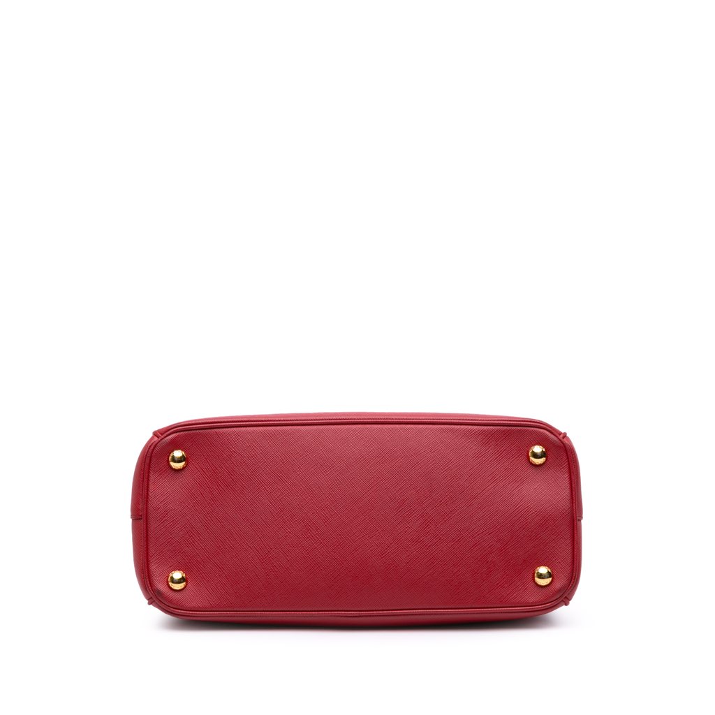 Prada Small Saffiano Lux Galleria Double Zip Satchel - 3