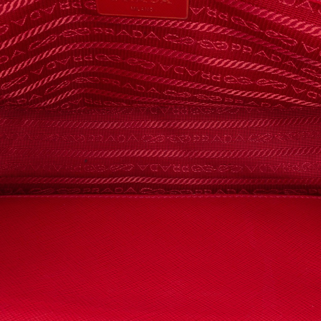 Prada Small Saffiano Lux Galleria Double Zip Satchel - 4