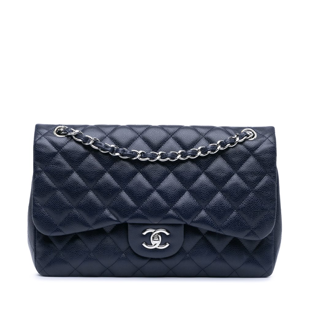 Chanel Jumbo Classic Caviar Double Flap