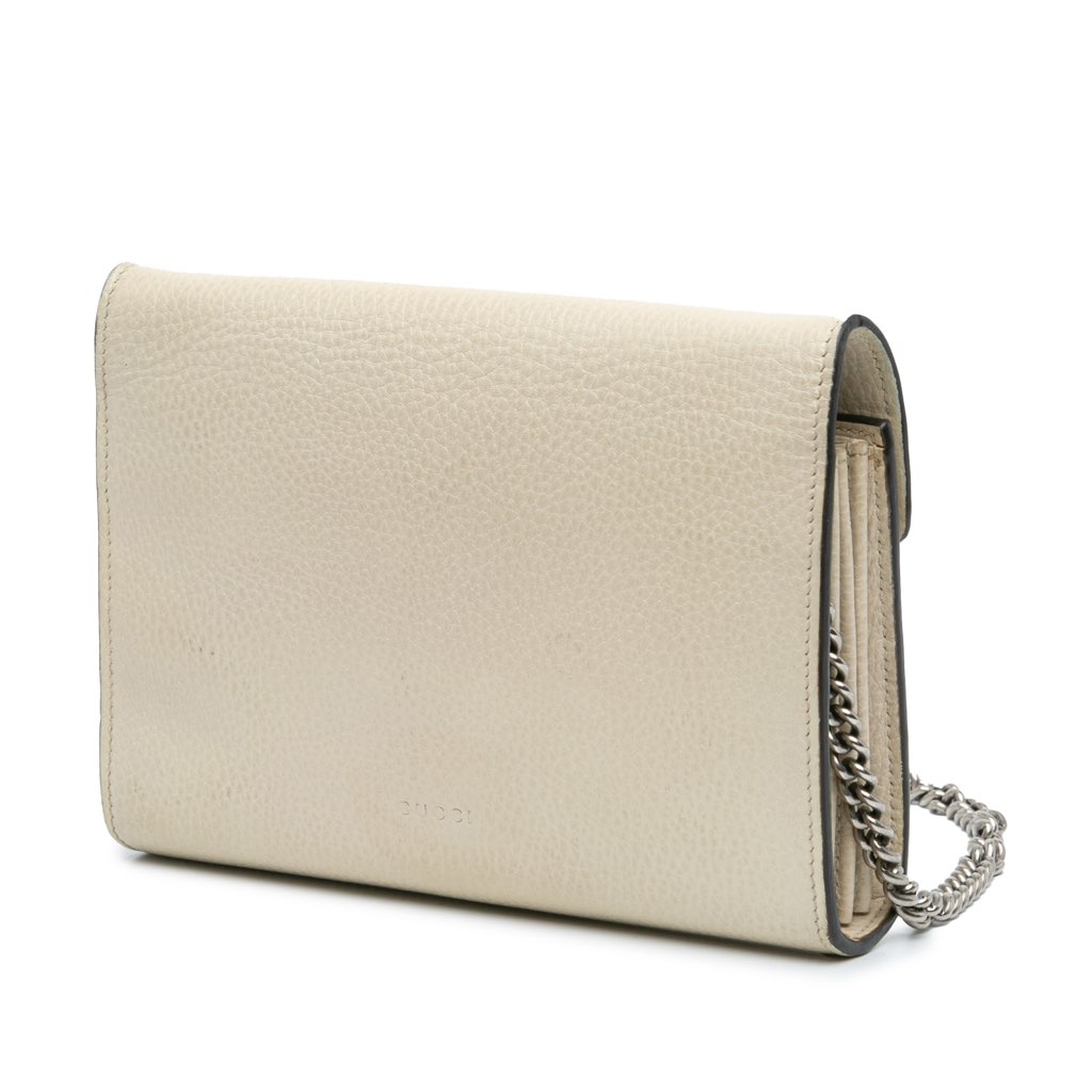 Gucci Mini Leather Dionysus Wallet on Chain - 2