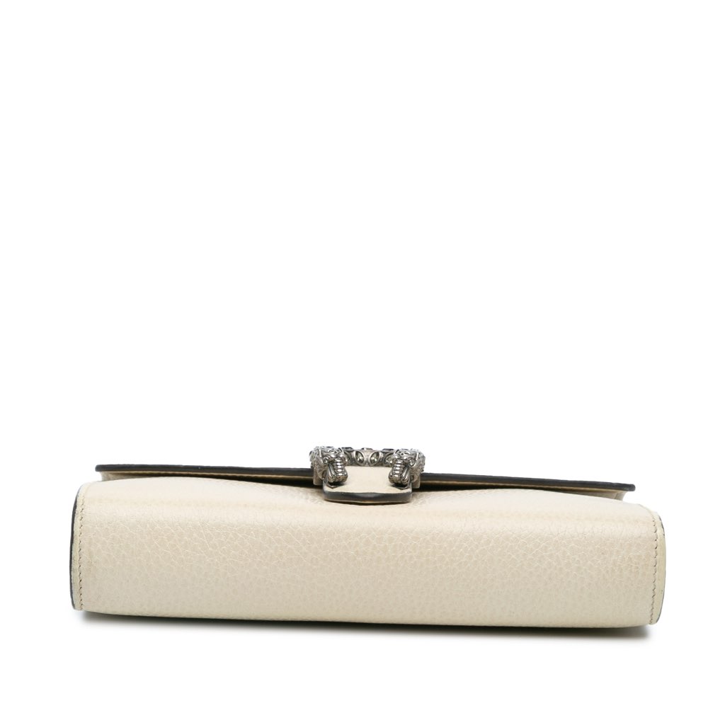 Gucci Mini Leather Dionysus Wallet on Chain - 3