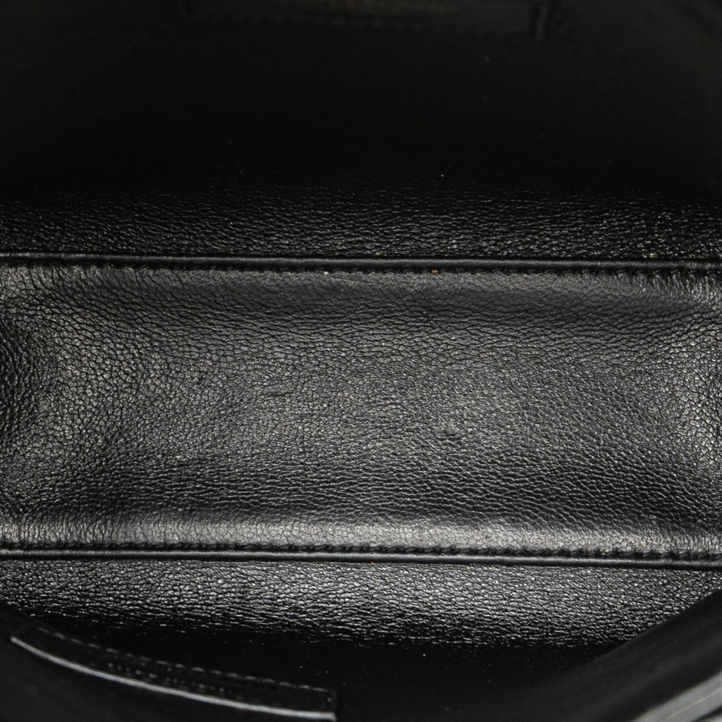 Saint Laurent Mini Toy Embossed Leather Shopping Tote - 4