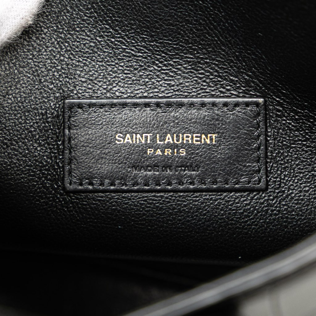 Saint Laurent Mini Toy Embossed Leather Shopping Tote - 5
