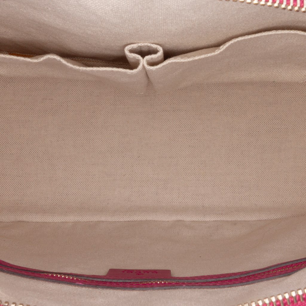 Gucci Large Microguccissima Patent Nice Dome Satchel - 4