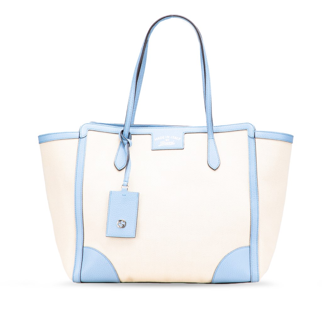 Gucci Medium Canvas Swing Tote