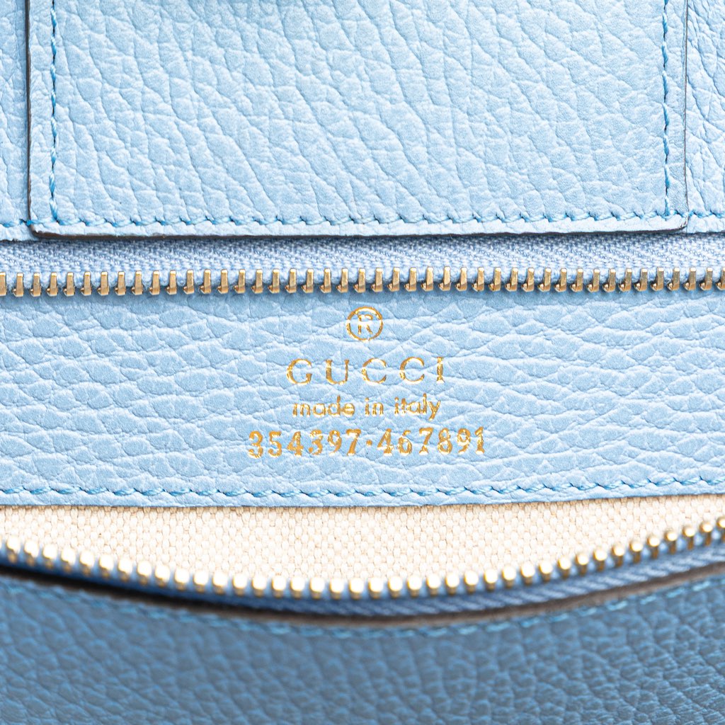 Gucci Medium Canvas Swing Tote - Side view