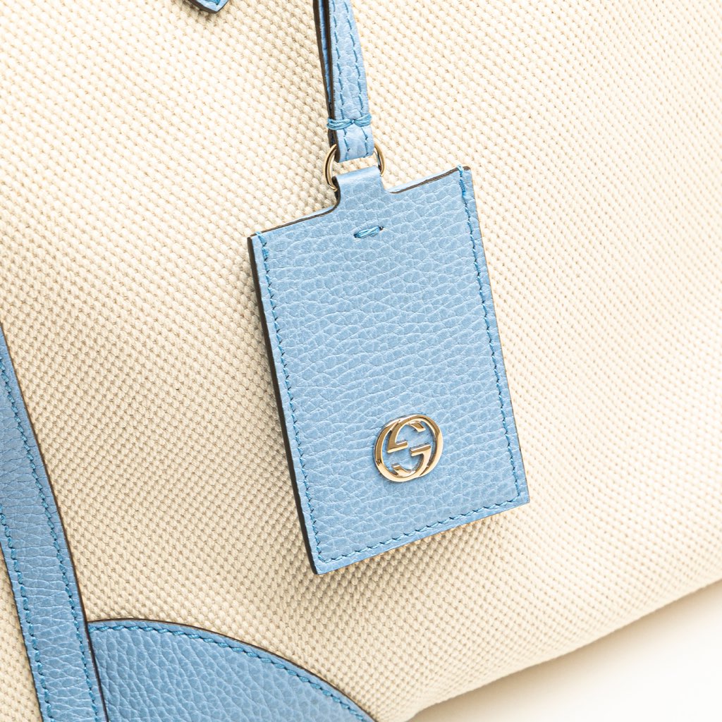 Gucci Medium Canvas Swing Tote - Detail 2