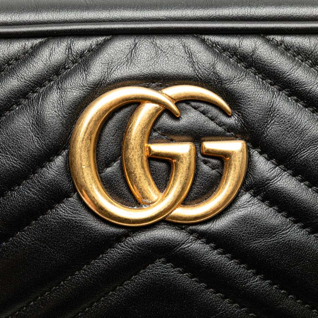 Gucci Small GG Marmont Matelasse Leather Crossbody - Image 10