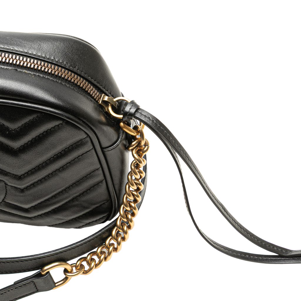 Gucci Small GG Marmont Matelasse Leather Crossbody - Image 11