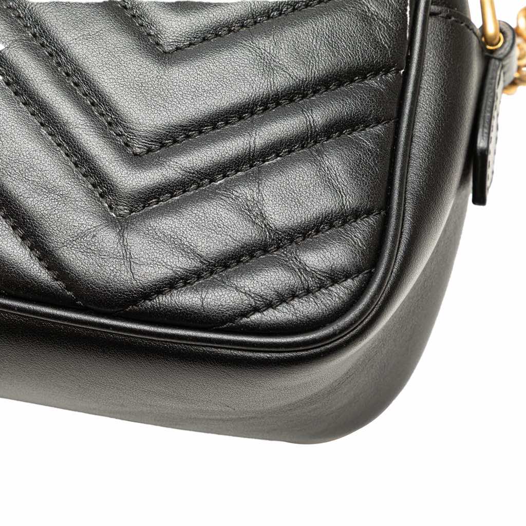 Gucci Small GG Marmont Matelasse Leather Crossbody - Image 12