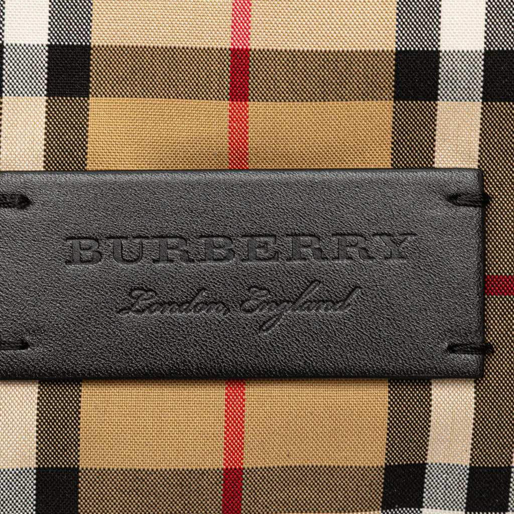 Burberry PVC and House Check Canvas Shopper Tote - Image 10