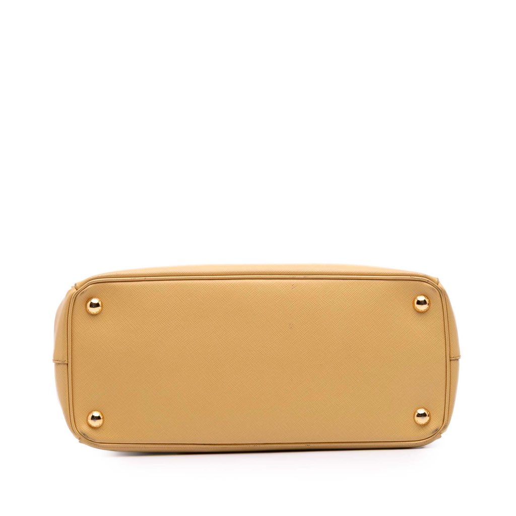 Prada Small Saffiano Lux Galleria Double Zip Satchel - 3