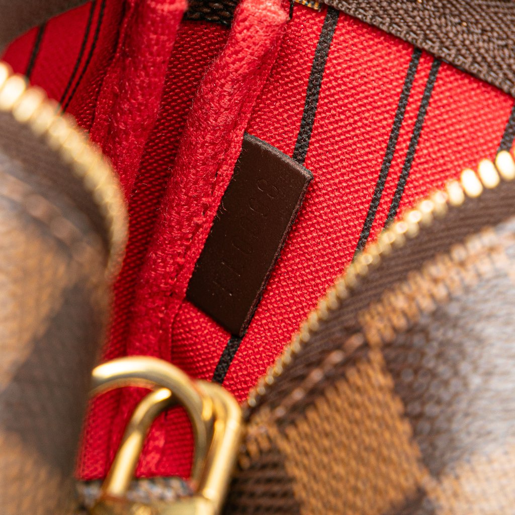 Louis Vuitton Damier Ebene Trunks and Bags Mini Pochette Accessoires - Detail 1
