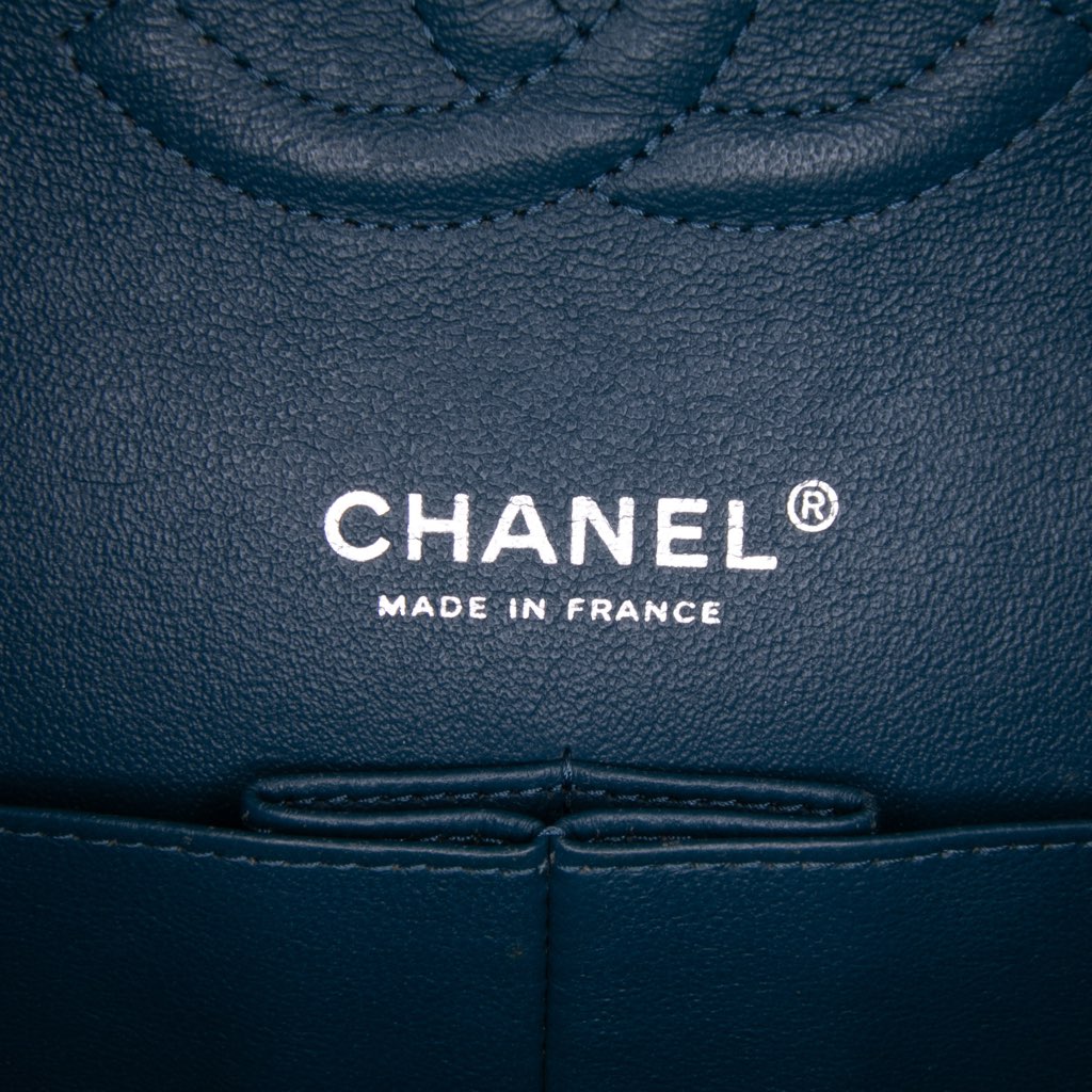 Chanel Medium Classic Caviar Double Flap - Side view