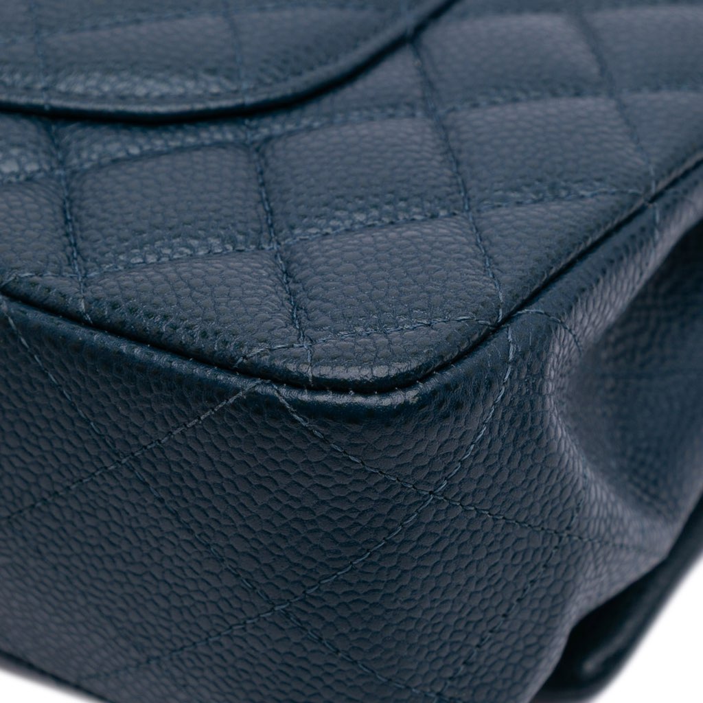 Chanel Medium Classic Caviar Double Flap - Image 12